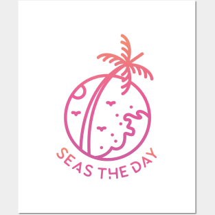 Seas The Day Posters and Art